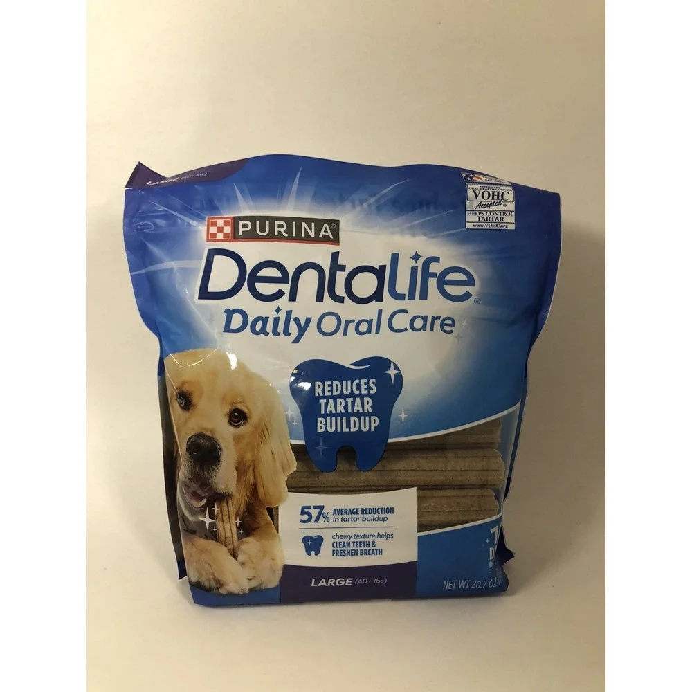 Purina‎ DentaLife Large Dog Dental Chews 18 Count Made in USA NEW
